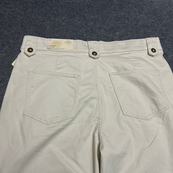 St. John's Bay Womens High Rise Wide Leg Birch Jean Size 16 - Picture 10 of 12